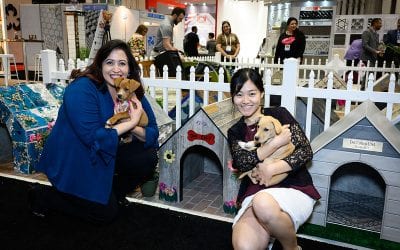TCNA Members Donate Tiled Doghouses to Pet Alliance of Greater Orlando