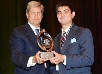 TCNA’s Bill Griese Honored at Coverings 2016 Trade Show for Outstanding Achievement and Leadership in Sustainability, Standards